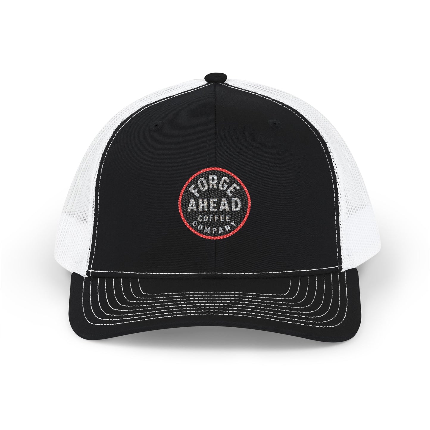 Forge Ahead Embroidered Trucker Cap